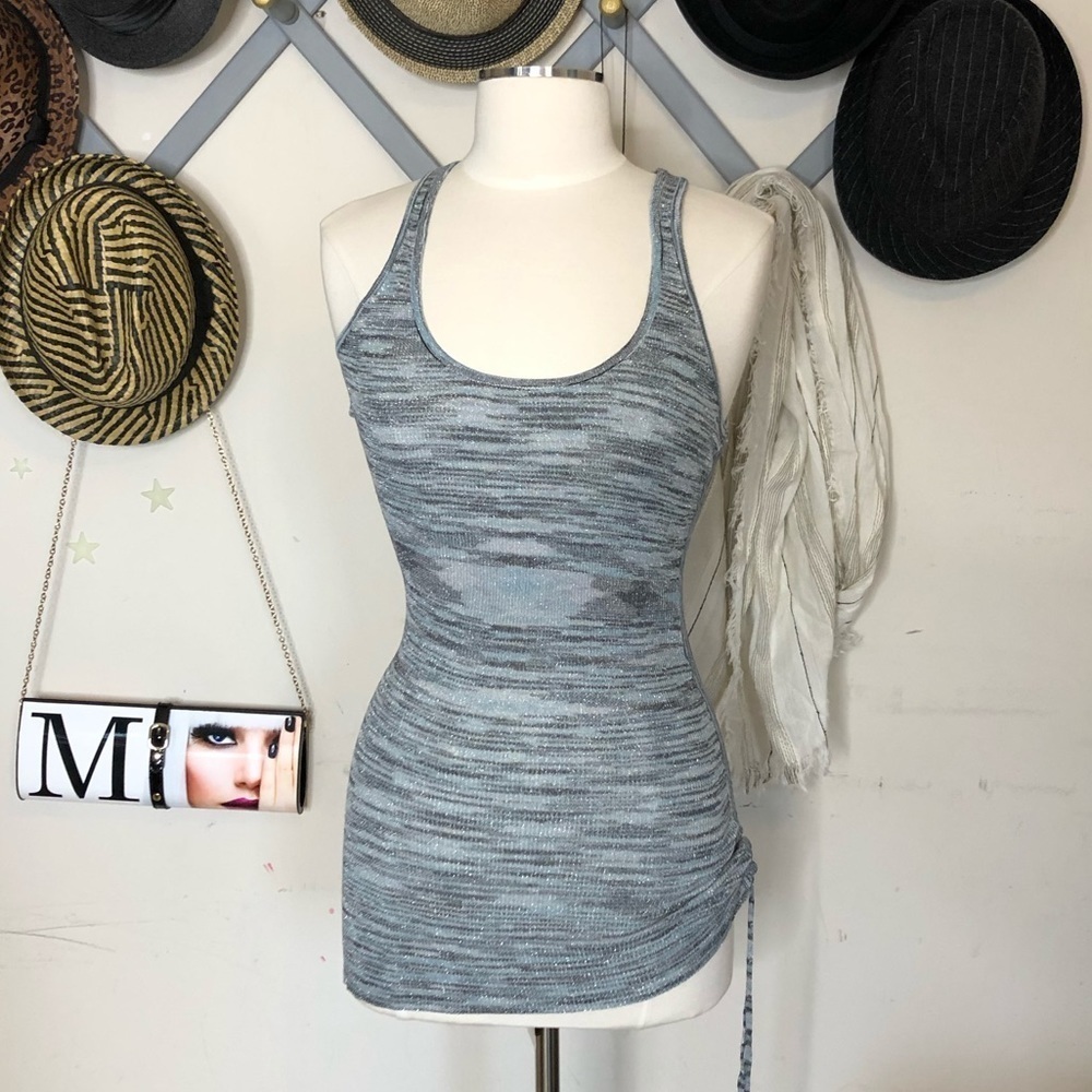 HEART Moon Star racerback tank top